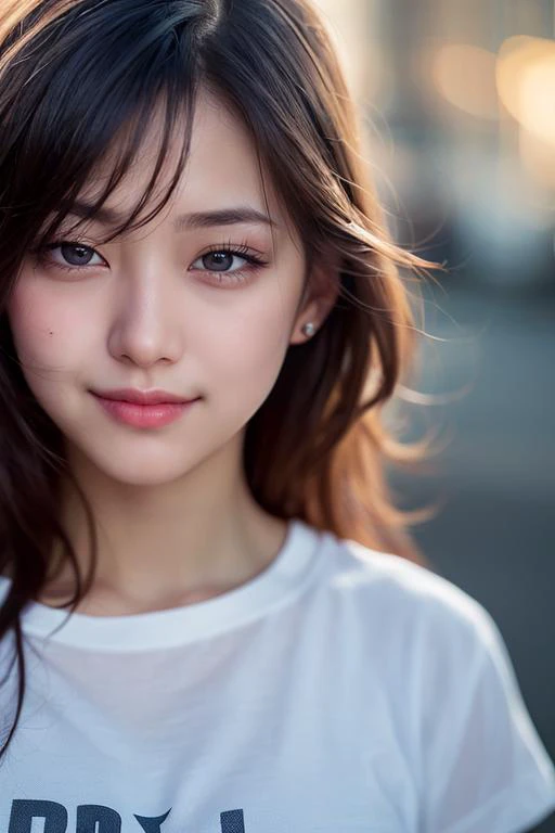 dressed, (photo realistic:1.4), (hyper realistic:1.4), (realistic:1.3),
(smoother lighting:1.05), (increase cinematic lighting quality:0.9), 32K,
1girl,20yo girl, realistic lighting, backlighting, light on face, ray trace, (brightening light:1.2), (Increase quality:1.4),
(best quality real texture skin:1.4), finely detailed eyes, finely detailed face, finely quality eyes,
(joy, blush), (tired and sleepy and smile), t-shirts, cowboy shot,(pureerosface_v1:0.6)
<lora:koreandolllikenessV20_v20:0.3>