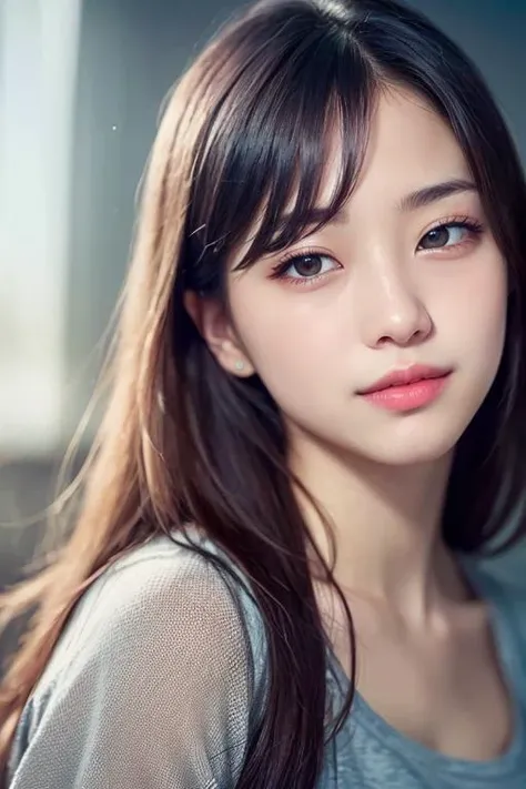 dressed, (photo realistic:1.4), (hyper realistic:1.4), (realistic:1.3),
(smoother lighting:1.05), (increase cinematic lighting quality:0.9), 32K,
1girl,20yo girl, realistic lighting, backlighting, light on face, ray trace, (brightening light:1.2), (Increase quality:1.4),
(best quality real texture skin:1.4), finely detailed eyes, finely detailed face, finely quality eyes,
(joy, blush), (tired and sleepy and smile), t-shirts, cowboy shot,(pureerosface_v1:0.6)
<lora:koreandolllikenessV20_v20:0.3>