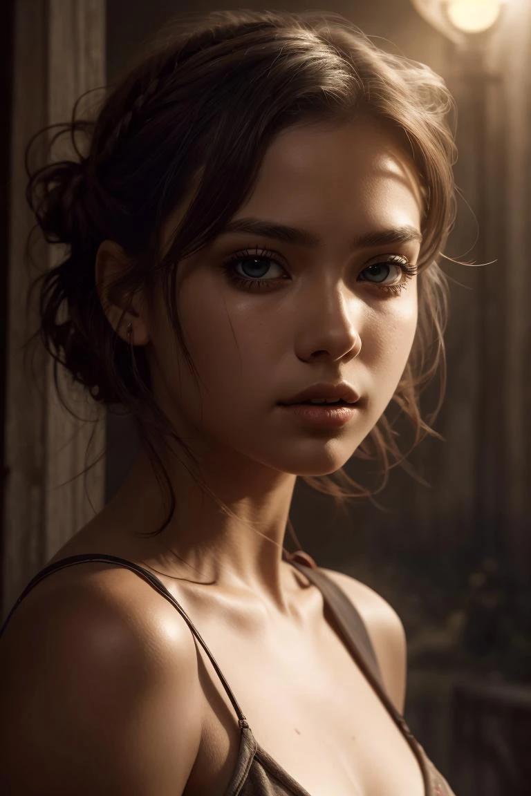RAW Photo, DSLR BREAK ,ultra detailed (masterpiece, best quality), best quality, masterpiece, (photorealistic:1.4), 1girl, close up, dramatic lighting, <lora:GoodHands-vanilla:1>