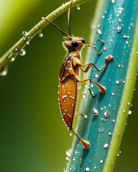 best quality,masterpiece,highly detailed,ultra-detailed, <lora:neg4all_bdsqlsz_V3.5:-1> <lora:MacroPhotography_last:1> leaf bug water drop,
Macro Photography