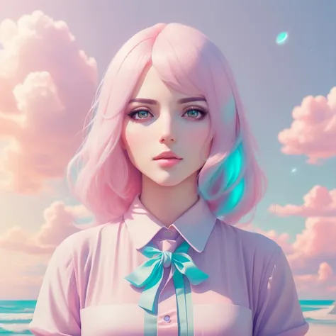rz88p4stl, a surrealistic woman lifelike, photorealistic, digital painting, aesthetic, smooth, sharp focus, Artstation HD, by Greg Rutkowski and Jakub Rozalski, Artstation HQ , Makoto Shinkai, face with elvish symbol of light through clouds, red and cyan purple bioluminescence, very very very very clean image, very beautiful, 4K UHD image, super amazing quality, octane render, perfect 3D render inspired by Ritpa