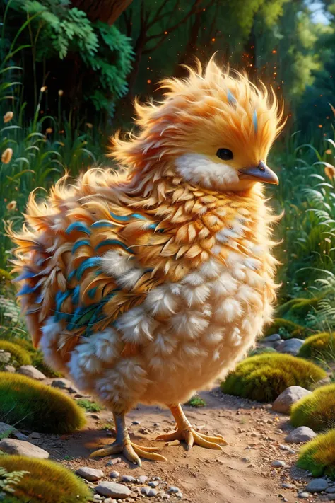 ral-fluff,<lora:ral-fluff:1>,<lora:SDXL_Sacred_beast:0.5>,
A phoenix chick,