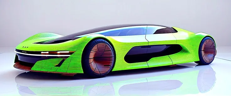 Minimalism c_car made of wood, masterpice, 8k,futuristic design, high speed, designed by the geatest designer ever lived, reflection, clean,front view,,, An art movement focusing on simplicity and reduction, often using geometric shapes and monochrome palettes.