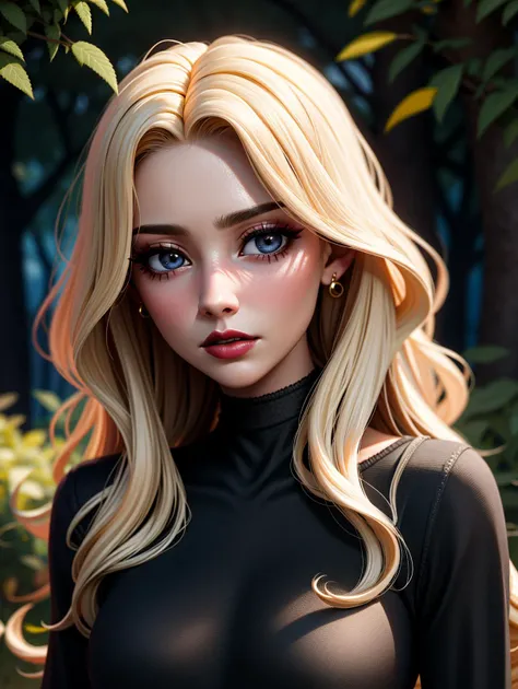 ((masterpiece), best quality, high quality, professional quality, highly detailed, highres, perfect lighting, natural lighting), dark, ancient mummy, Fair Skin, Blonde with shoulder-length hair and beachy waves, cream matte lipstick, A decaying, overgrown maze with unsettling whispers echoing through the hedges, perfecteyes eyes, <lora:lora_perfecteyes_v1_from_v1_160:1>