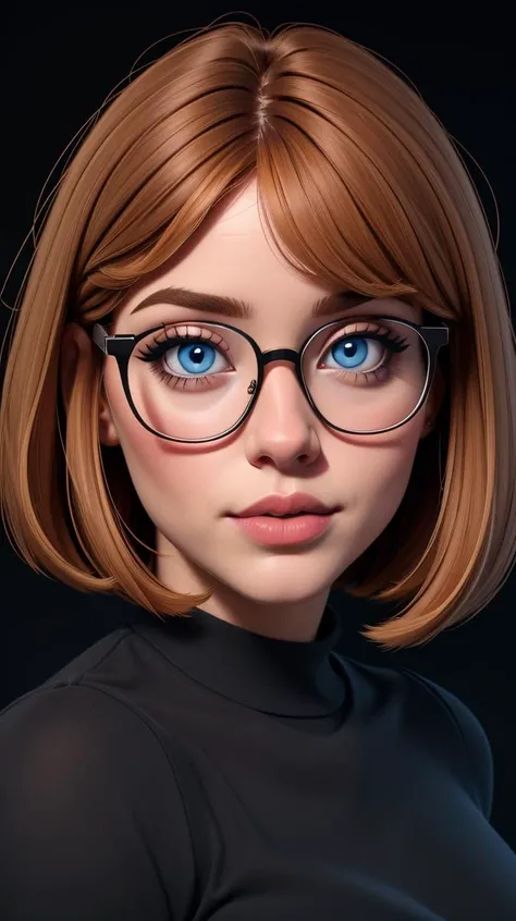 Portrait of {Emma Stone, (with big glasses naked playing video gamer)}, shows all the body, smooth and soft skin, big dreamy eyes, beautiful intricate, symmetrical hair, wide anime eyes, soft lighting, detailed face, by wlop,, conceptual art, digital painting, looking at camera, full body.