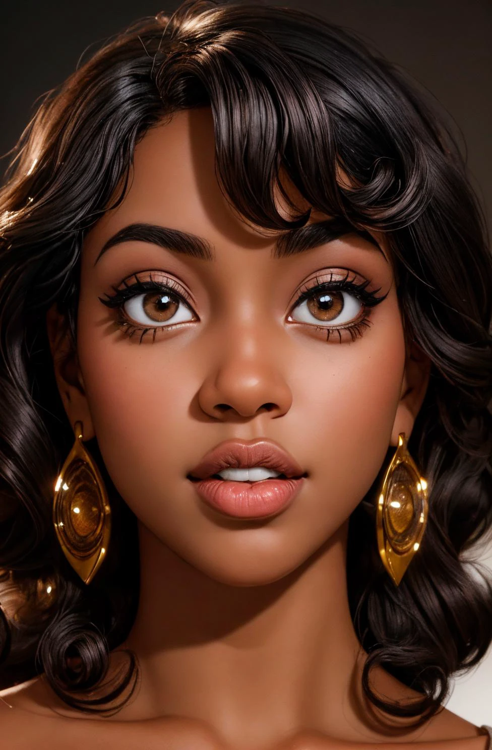 <lora:Laura_Branco:1> dark skin, black curly hair, honey eyes, high quality photography, 3 point lighting, flash with softbox, 32k, Canon EOS R3, hdr, smooth, sharp focus, high resolution, award winning photo, 80mm, f2.8, bokeh <lora:add_detail:1> <lora:p3r3zstyle_v3:0.6>