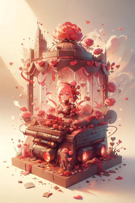(masterpiece, best quality, hires, high resolution:1.2),(extremely detailed, intricate details, highres),Kirigami representation of peony flowers,front view,3D,paper folding,paper cutting,Japanese,intricate,symmetrical,precision,clean linescrazy,mess illustration,valentinetech,scifi,tasty details,<lora:ValentineTech:1>,