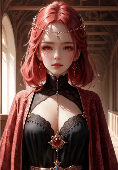 wlop, aeolian, jewelry, cute girl, eastern, red hair, red eyes
<lora:wlop_100:0.75>