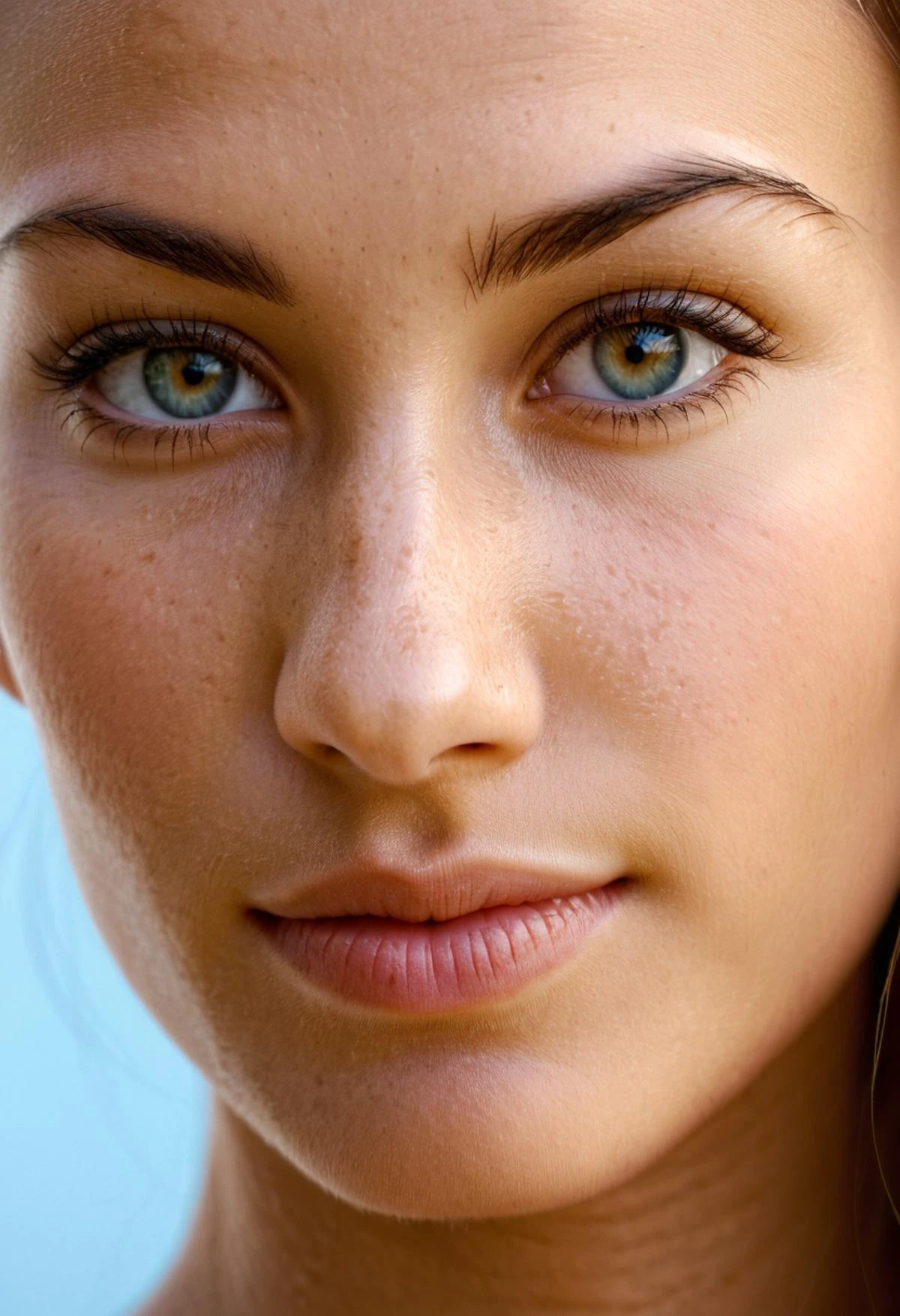 beautiful woman, (natural human skin with visible pores and minor blemishes:0.1)