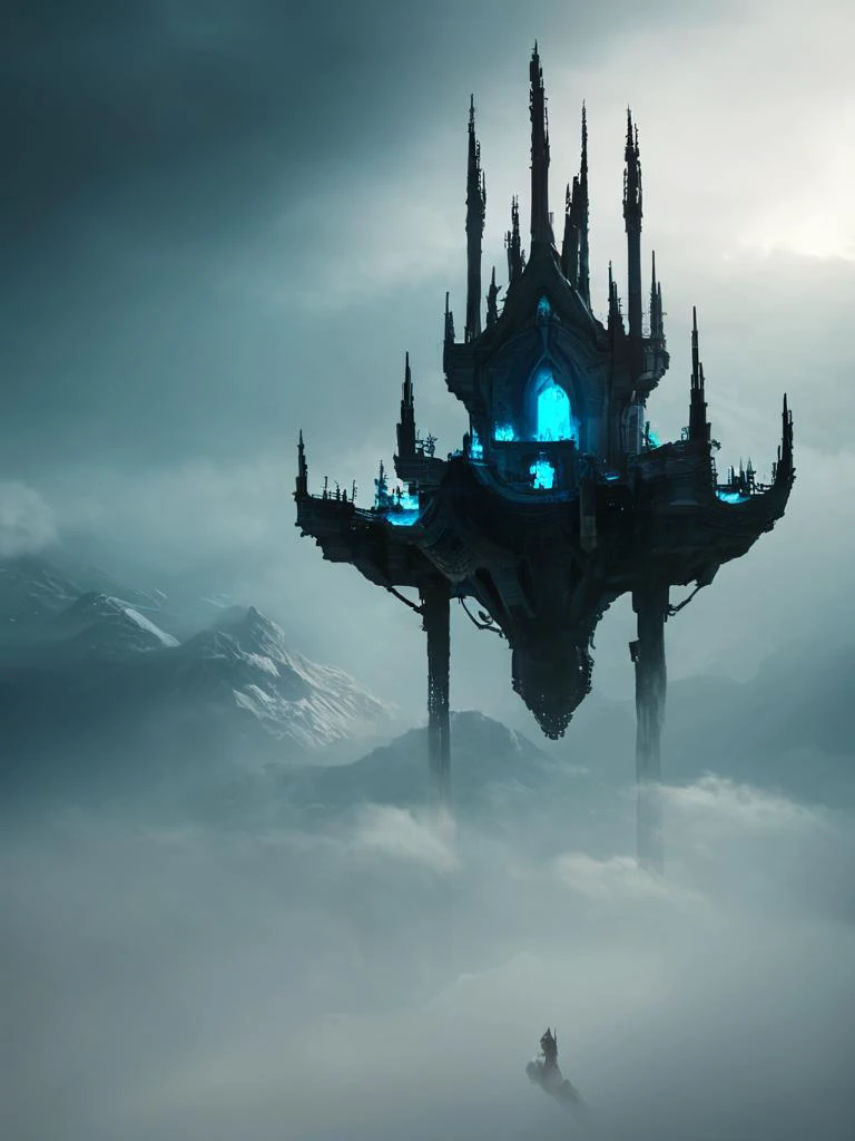 score_9,score_8_up,score_7_up,score_6_up,score_5_up,score_4_up,hyper realistic and highly detailed, highly dynamic cinematic panorama view, an otherworldly landscape of an extremely advanced futuristic alien civilization, epic scale, colossal magnitude, sky high otherworldly buildings and futuristic spacecrafts flying around, beautiful, excellent composition, finest details, highest aesthetics, strong muted Birch and King Blue hue, mystical glowing, atmospheric haze, panoramic zoomed out view, highly dramatic lighting
<lora:artilands:0.8>