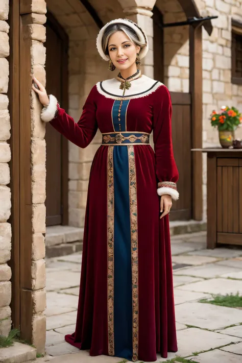 MedievalWoman <lora:EdobMedievalWoman_v1.0:0.8>
