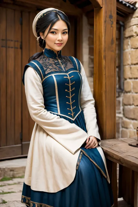 MedievalWoman <lora:EdobMedievalWoman_v1.0:0.8>