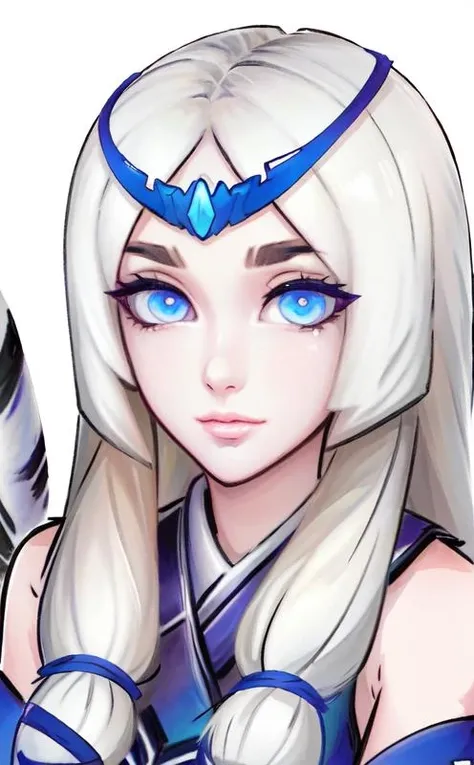masterpiece, 1girl, eyefish, photorealistic, highly detailed, high resolution, best quality, highres, (detailed eyes:1.4), (detailed face:1.2), colorful, vivid color, inksketch, upper body, <lora:Kagura-OnmyoujiMaster:1>, <lora:inkSketch_V2:0.9>