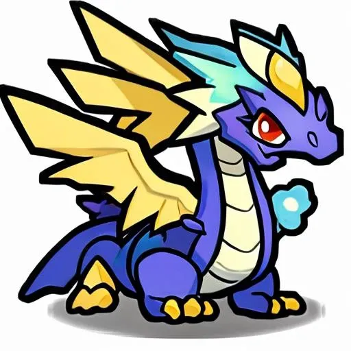 _color_1 dragon, reasonable structure,high resolution, game icon,weel structured,high quality, best quality, masterpiece,
lightning,wing,cute
(white background),2D,Clear priorities,
cartoon style <lora:xiaojingling-000006:1>
