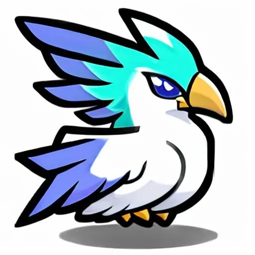_color_1 bird, reasonable structure,high resolution, game icon,weel structured,high quality, best quality, masterpiece,
lightning,wing,cute
(white background),2D,Clear priorities,
cartoon style <lora:xiaojingling-000006:1>