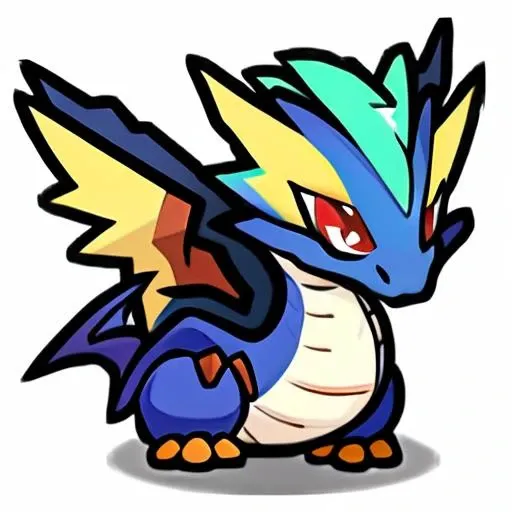 1 dragon, reasonable structure,high resolution, game icon,weel structured,high quality, best quality, masterpiece,
lightning,wing,cute
(white background),2D,Clear priorities,
cartoon style <lora:xiaojingling-000006:1>