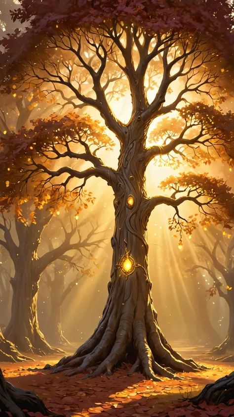 concept art, [Shiny|Noble] "The Tree of Good", Warm lighting, fantasy, royal