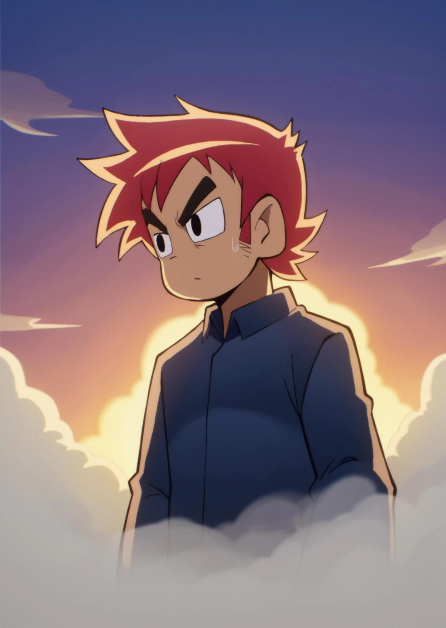 score_9, score_8_up, score_7_up, score_6_up, source_anime, zPDXL, <lora:ALTXL_pony_0061_8:2>, BREAK
<lora:ScottP-20:1> black eyes, solo, gogeta, upper body