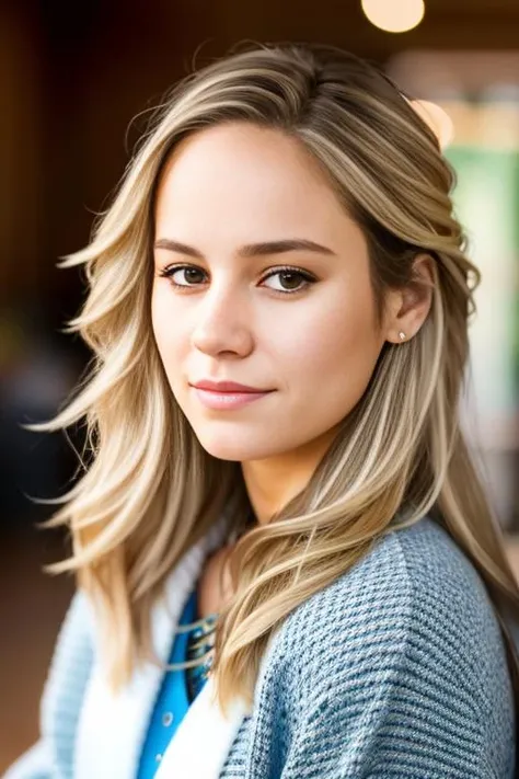 <lora:br13l4rs0n_v2:0.9>, a Realistic Portrait of br13l4rs0n_v2, long hair, blonde hair, looking at viewer, closeup, casual style, realistic, indoors, chair, soft lighting, professional Photography, Photorealistic, detailed eyes, RAW, analog, sharp focus, 8k, HD, DSLR, high quality, Fujifilm XT3, film grain, award winning, masterpiece