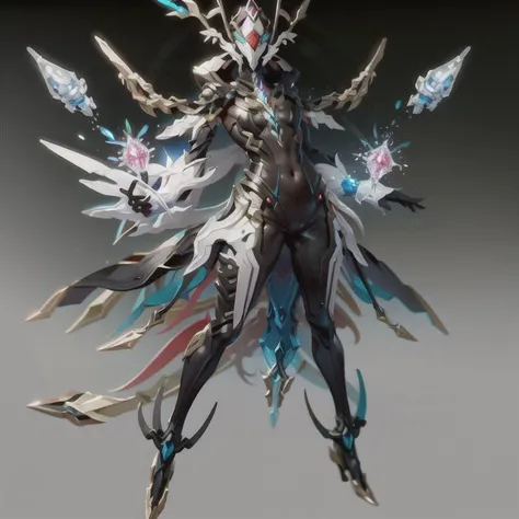 masterpiece, best quality, 1male,
warframe, ((GraceNovamon:2, Digimon)), full body, crystal energy,
<lora:R_Warframe_10:0.8>
<lora:FantasticDragon_v10:0.4>
<lora:Body_GlassHair_V1:0.2>