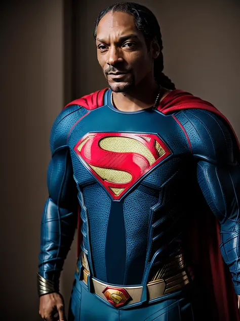 sn00pd0g, as (superman), looking at viewer, 8k uhd, dslr, high quality, film grain, Fujifilm XT3
<lora:SnoopDogu:0.9>