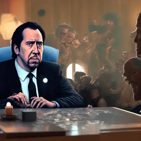 digital Ink, Nicholas Cage in Air Force One