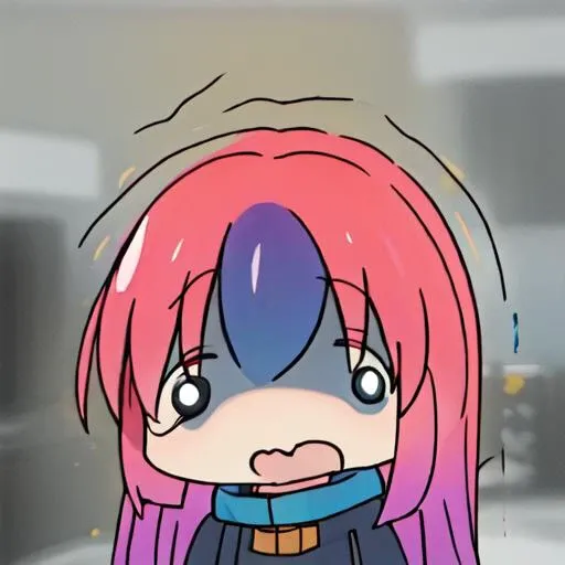 (disheveled hair),[orange hair:purple buttom hair:0.8],forehead,zoe,long hair,multicolored hair,blue and purple  eyes,
,heterochromia,(colored inner hair:1.1),(gradient hair:1.1),[:purple hair:0.8],
6o9