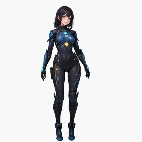 best quality, masterpiece, (full body:1.8),(1girl in fantasy sci-fi suit:1.6),