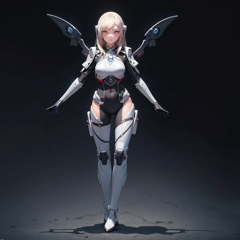 best quality, masterpiece, (full body:1.8),(1girl in fantasy sci-fi suit:1.6),
