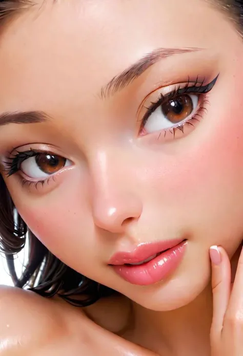 soft lips, big lips, orgasm, (extreme close up), looking at the viewer, facing the viewer, center shot, soft, glossy, oily, lip bite, kiss, ((hands on chin)),
pureerosface_v1, FastNegativeV2, Fixhand, Perfect Hands, ah1