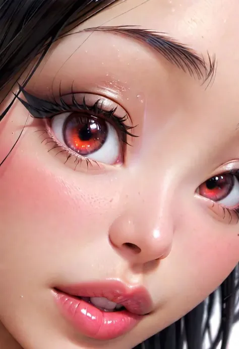 sexy sensual asian woman, mascara, eyeliner, eyes half closed, soft lips, big lips, (sad, sad smile), tongue on lips, (extreme close up of lips), looking at the viewer, facing the viewer, center shot, soft, glossy, oily, lip bite, kiss, ((no hands))
pureerosface_v1, FastNegativeV2, Fixhand, Perfect Hands, ah1