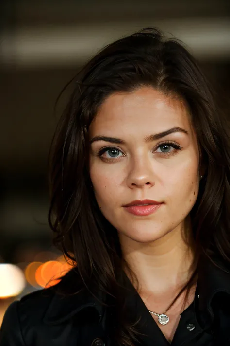professional photograph, RAW, (close up), suz1w4rd, pretty eyes, beauty shot, long hair, indoors, buttoned black coat, detailed, sharp focus, dramatic, cinematic lighting, volumetrics dtx, (film grain, blurry background, bokeh, depth of field), (masterpiece), <lora:susan_ward:1>, solo,