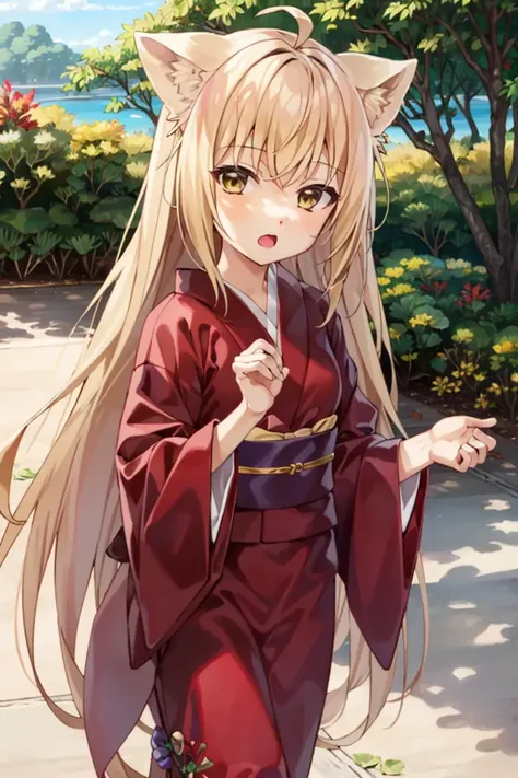 <lora:Yuzu:1>, Yuzu, 1girl, solo, red kimono, masterpiece, best quality,