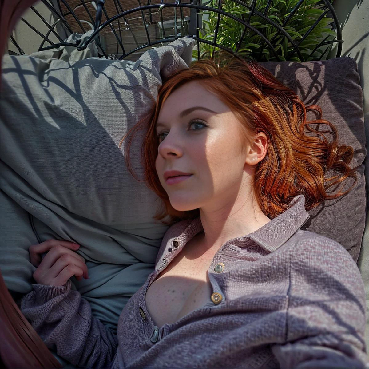 amateur model, 25 year old, small natural breasts, Red hair <lora:add-detail-xl:1> <lora:Cosine_freck:1> <lora:EleonoraV2:0.1>