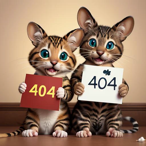 high quality, photo raw, utral photo, (masterpiece, top quality, best quality, art, beautiful and aesthetic), realistic, Tom\(tom and jerry\) cat surrendered jerry \(tom and jerry\), mouse, holding up a white flag with the word 404, his face full of injuries, funny, bright colors, smile,