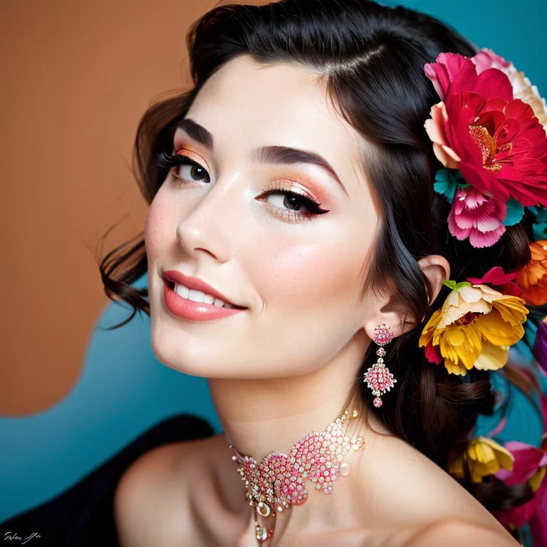 Stylizara / beautiful fantasy art portrait