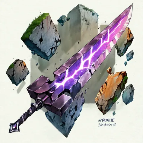 stone sword, stone, made out of stone,
(no_humans:1.3), (white_background, simple_background:1.3), display,
<lora:UniqueSwords-V1:1>