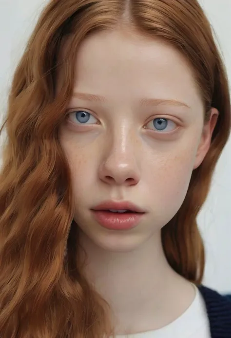 <lora:detail_slider_v4:1> <lora:Fr3ckles:0.75> Fr3ckles, (((Mia Goth))), ginger hair, long hair, grey eyes, freckles, 1girl, <lora:80sm4k3up:0.7> 80sm4k3up, portrait, blue eyeshadow,