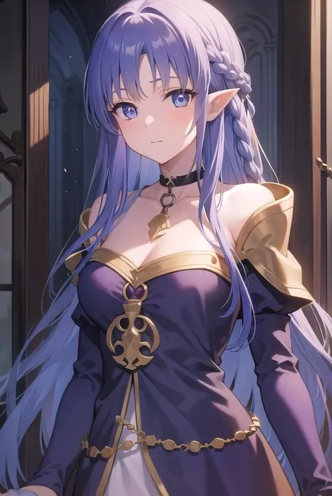medea, <lora:medea-lora-nochekaiser:1>,
medea, blue hair, long hair, (purple eyes:1.1), purple hair, braid, hair braid, single braid, pointy ears,
BREAK choker, cloak, hood, jewelry, magic, ring, robe, solo, witch,
BREAK looking at viewer,
BREAK indoors,
BREAK <lyco:GoodHands-beta2:1>, (masterpiece:1.2), best quality, high resolution, unity 8k wallpaper, (illustration:0.8), (beautiful detailed eyes:1.6), extremely detailed face, perfect lighting, extremely detailed CG, (perfect hands, perfect anatomy),