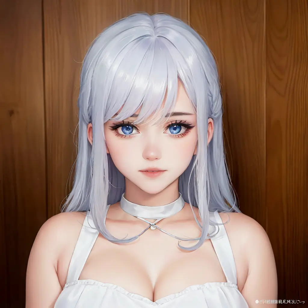(8k, RAW photo, best quality, masterpiece:1.2),(realistic, photo-realistic:1.37), Moyucore, silver hair, blue eyes, white dress
<lora:Moyucore-02:1>