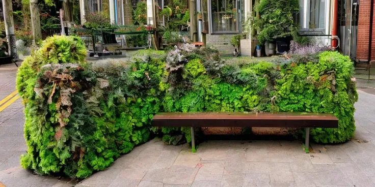 A park bench in the middle of a quiet street, completely engulfed by glowing, colorful mushrooms and creeping ivy. The wooden slats are cracked, but soft, glowing ferns have pushed through, creating a cushioned seat of greenery. Ral-ovrgrwth, a bright flower growing in the center of the bench, spreads its petals wide, casting warm light around it, inviting the surrounding flora to thrive in its glow as the bench becomes part of the earth again.
<lora:ral-ovrgrwth-flux:1>