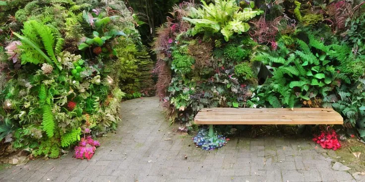 A park bench in the middle of a quiet street, completely engulfed by glowing, colorful mushrooms and creeping ivy. The wooden slats are cracked, but soft, glowing ferns have pushed through, creating a cushioned seat of greenery. Ral-ovrgrwth, a bright flower growing in the center of the bench, spreads its petals wide, casting warm light around it, inviting the surrounding flora to thrive in its glow as the bench becomes part of the earth again.
<lora:ral-ovrgrwth-flux:1>