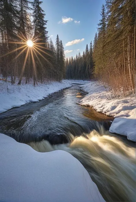 (extremely breathtaking stunning majestic elegant winter Canadian landscape, hyper detailed breathtaking view of rushing river across the tremendously majestic winter forest shimmering after rain colors at sunrise, high contrast natural lighting, impressively beautiful depiction, (with true film high dynamic range award winning image, legacy artwork, 8k)(processing: .25 unsharp mask, S curve, dodge and burn, mid-level contrast, dark edge vignette)
<lora:LCM-LoRA-XL_V1:0.21>
<lora:SDXLHighDetail_v5:0.5>
<lora:add-detail-xl:0.5>
<lora:ral-exposure:0.2> ral-exposure <lora:sdxl_photorealistic_slider_v1:1.5>