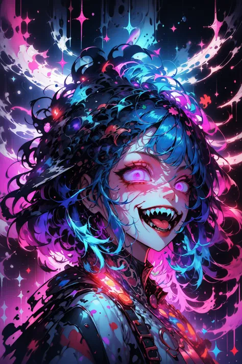 (Masculine Painting:1.2) of (Graphic novel:1.1) <lora:Constricted PupilsV3:0.85> constricted pupils, small pupils, <lora:PSYCHOPHONKY:0.95> psychophonky, psychotic, crazy smile, glowing eyes, fangs, tongue sticking out, <lora:constricted_pupils_v0.2a:0.85> constricted pupils,(Dichromatic:1.45),((retrofuturism)),(science fiction),dystopian Art,ultrafine,detailed,future tech,by Clarence Holbrook CArter,by Ed Emshwiller,CGSociety,ArtStation contest winner,trending on ArtStation,DeviantArt contest winner,Fallout