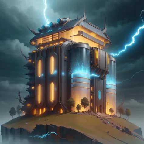 <lora:JoltTech-22:0.8>, jolttech , scifi, excessive energy ,
house on a hill