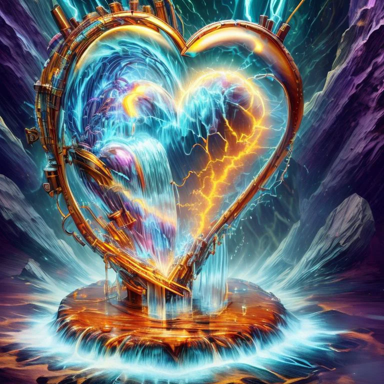 ((best quality)), ((masterpiece)), ((realistic)), (detailed), JoltTech (heart:1.3) __constructor__ (Curved lines,Superfluid,waterfall,Pentagonal Prism,Diffusion,Rotation,Oval magic:1.0), ((masterpiece)), absurdres, HDR, <lora:add_detail:1>, <lora:LowRA:0.5><lora:C4ndyL4ndAIv2_1:0.65> <lora:JoltTech:1>