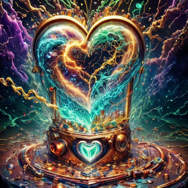 ((best quality)), ((masterpiece)), ((realistic)), (detailed), JoltTech (heart:1.3) __constructor__ (Captivating,Transcendent,Bose-Einstein Condensate,Time travel,OliveGreen,Light green ,Perpendicular liness,Brownian motion,Vibration,Star magic:1.0), ((masterpiece)), absurdres, HDR, <lora:add_detail:1>, <lora:LowRA:0.5><lora:C4ndyL4ndAIv2_1:0.65> <lora:JoltTech:0.7>