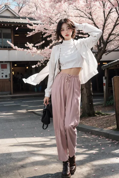 best quality, masterpiece, ultra high res, cowboy shot, (photorealistic:1.4), fashion photography, shooting for h&m, raw photo, official art, 1girl, natural skin texture
