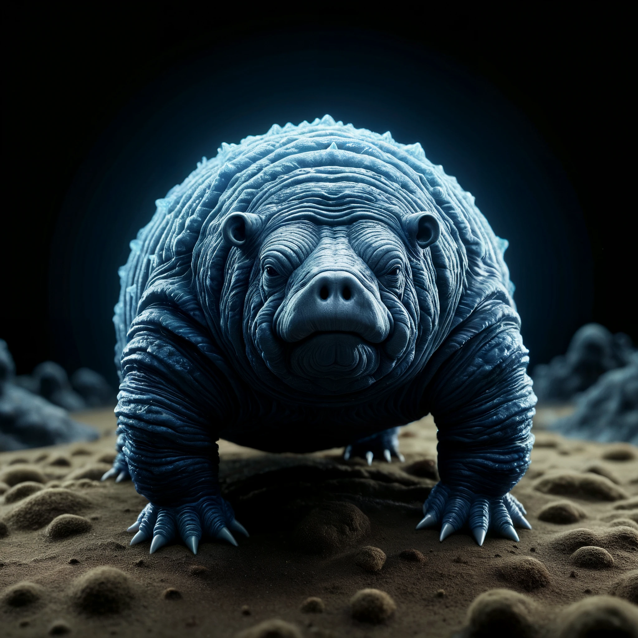 super detailed, 8K,
Tardigrade, fierce, alarming, strange, brightly lit,
<lora:RMSDXL_Enhance:1>,
<lora:add-detail-xl:0.8>,
<lora:RMSDXL_Darkness_Cinema:1>,