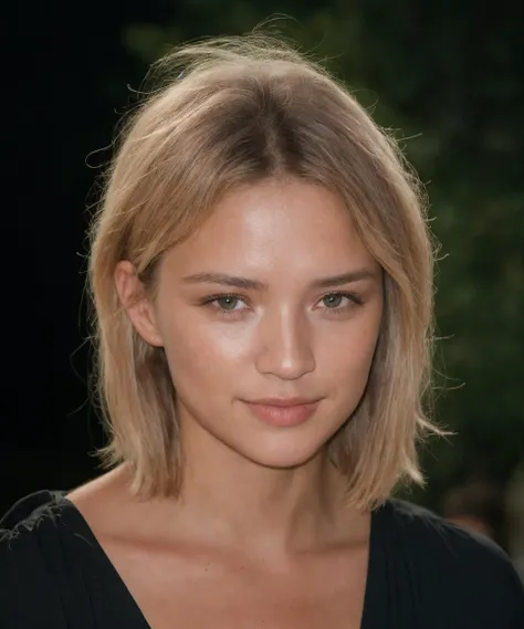 (close-up, editorial photograph of a 21 year old woman <lora:virginie_effira_v02:1>, messy blonde short hair ), (highly detailed face:1.4) (smile:0.7) (background inside dark, moody, private study:1.3) <lora:epiNoiseoffset_v2:1.2>, POV, by lee jeffries, nikon d850, film stock photograph ,4 kodak portra 400 ,camera f1.6 lens ,rich colors ,hyper realistic ,lifelike texture, dramatic lighting , cinestill 800,